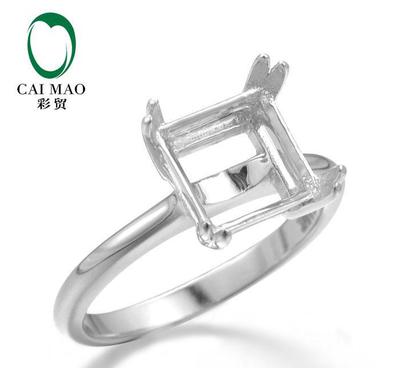 工厂价双爪彩宝戒指托·白金镶嵌定制指南 从裸石到NGTC证书的一站式方案